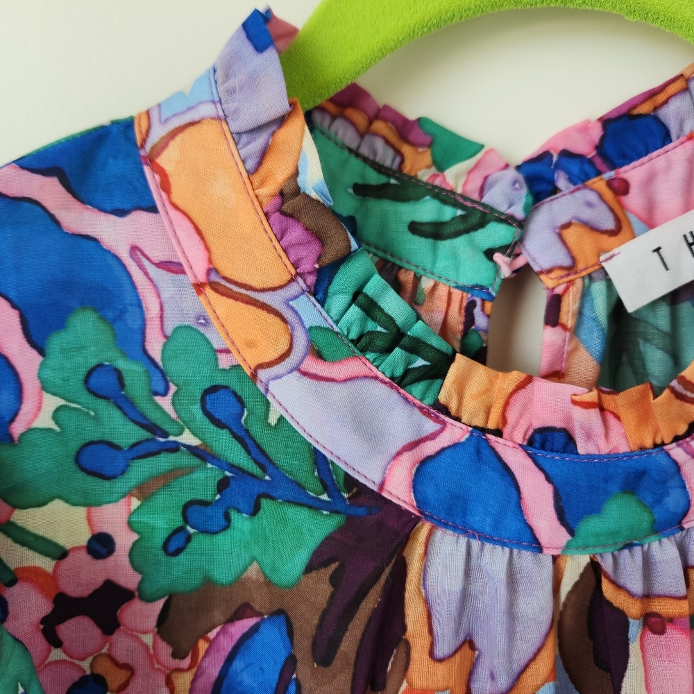 THML Colorful Floral Top - Picture 3 of 7
